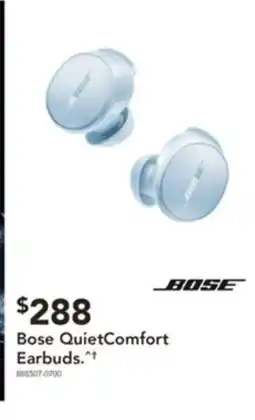 Harvey Norman Bose quietcomfort earbuds offer