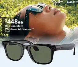 Harvey Norman Ray-ban meta wayfarer al glasses offer