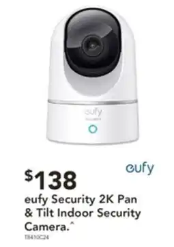 Harvey Norman Eufy security 2k pan & tilt indoor security camera offer