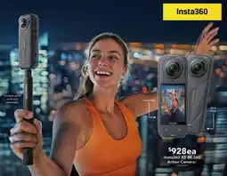 Harvey Norman Insta360 x5 8k 360 action camera offer