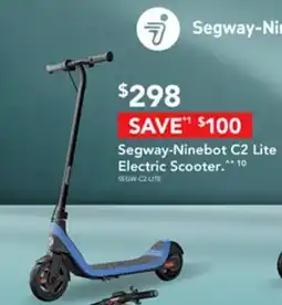 Harvey Norman Segway-ninebot c2 lite electric scooter offer