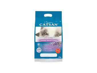 Catsan lavender scented crystals 4kg