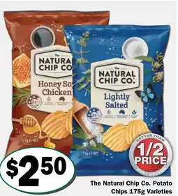 Friendly Grocer The natural chip co. potato chips offer