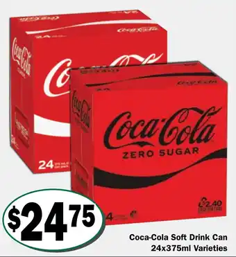 Coca-cola soft drink