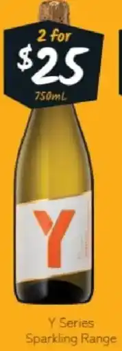 Cellarbrations Y series sparkling range offer