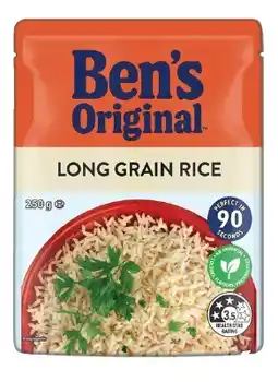 IGA Ben’s Original Plain Rice Selected Varieties offer