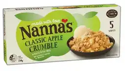 IGA Nanna’s Fruit Crumble Selected Varieties offer