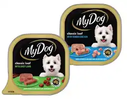 IGA My Dog Wet Dog Food Selected Varieties offer