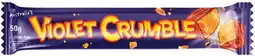 IGA Violet Crumble Medium Bar Selected Varieties offer