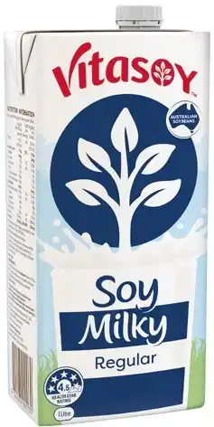 IGA Vitasoy Milky or Unsweetened Long Life UHT Milk 1 Litre Selected Varieties offer