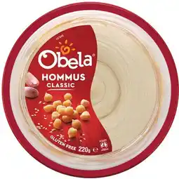 IGA Obela Hommus Dip Selected Varieties offer