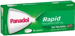 IGA Panadol Rapid Paracetamol 500mg Caplets offer