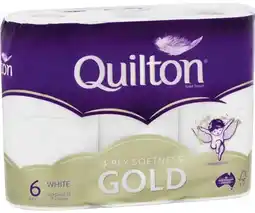 IGA Quilton Gold Toilet Tissue 4 Ply offer