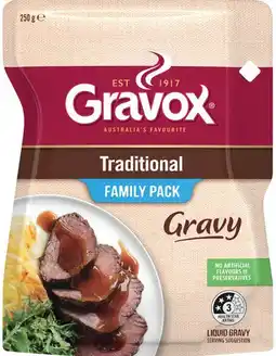 IGA Gravox Gravy Family Pack Selected Varieties offer