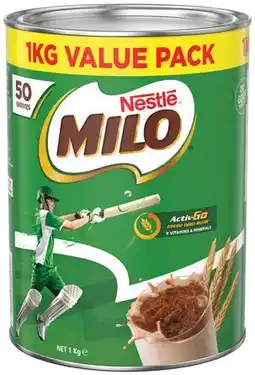 IGA Nestlé Milo Value Pack offer