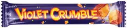 IGA Violet Crumble Medium Bar Selected Varieties offer