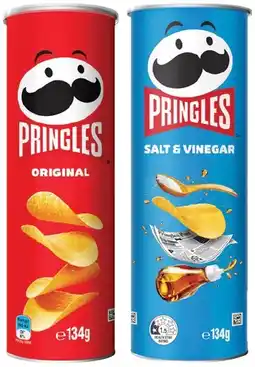 IGA Pringles Chips 118‑134g Selected Varieties offer