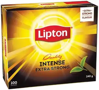 Lipton Quality Intense Extra Strong Tea Bags