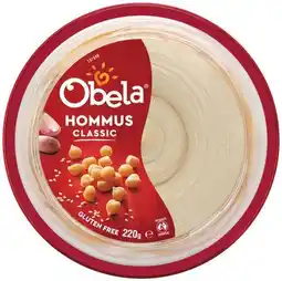 IGA Obela Hommus Dip Selected Varieties offer