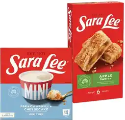 IGA Sara Lee Mini Cups 280‑360g or Danish 400g Selected Varieties offer