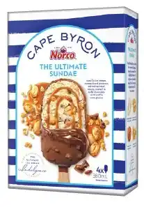 IGA Norco Cape Byron Ice Cream Sticks Selected Varieties offer
