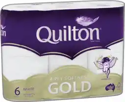 IGA Quilton Gold Toilet Tissue 4 Ply offer