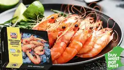 IGA Sea Harvest Cooked Medium Endeavour Exmouth Prawns offer