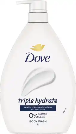 IGA Dove Body Wash Selected Varieties offer
