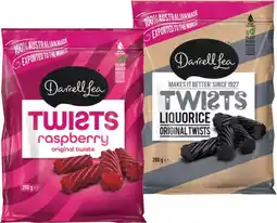 IGA Darrell Lea Liquorice Share‑280g Selected Varieties offer