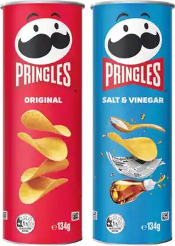 IGA Pringles Chips 118‑134g Selected Varieties offer