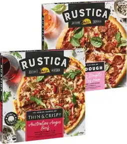 IGA Rustica by McCain Stone Baked Pizza 335‑460g Selected Varieties offer