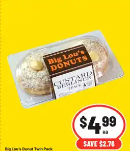 IGA Big Lou’s Donut Twin Pack offer