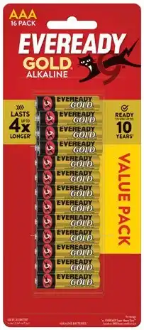IGA Eveready Gold Batteries AAA offer