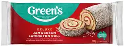 IGA Green’s Jam & Cream Lamington Roll offer