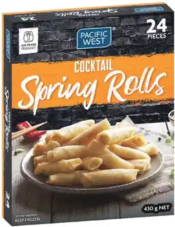 IGA Pacific West Spring Rolls Selected Varieties offer