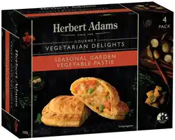 IGA Herbert Adams Gourmet Vegetable Pasties offer