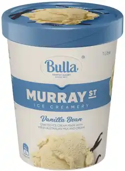 IGA Bulla Murray St Ice Creamery Selected Varieties offer
