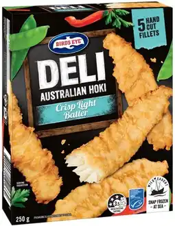 IGA Birds Eye Deli Fish Fillets Selected Varieties offer