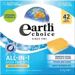 IGA Earth Choice All in 1 Dish Tablets offer