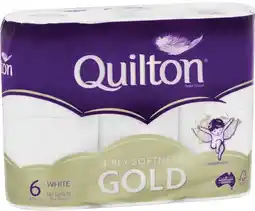 IGA Quilton Gold Toilet Tissue 4 Ply offer