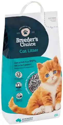 IGA Breeder’s Choice Cat Litter offer