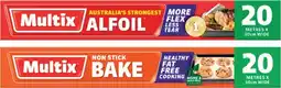 IGA Multix Alfoil or Non Stick Baking Paper 20mx30cm offer
