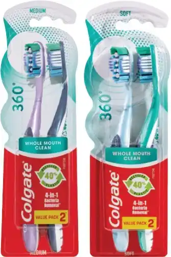 IGA Colgate 360 Toothbrush offer