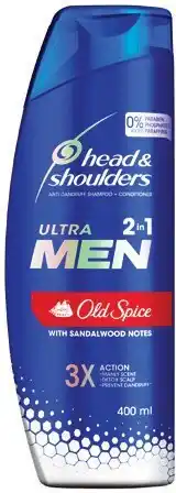 IGA Head & Shoulders Ultra Men 2in1 Shampoo + Conditioner Selected Varieties offer
