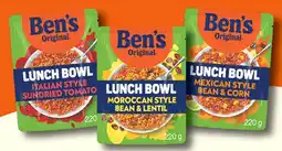 IGA Ben’s Original Lunch Bowl Flavoured Rice Selected Varieties offer