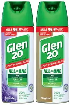 IGA Glen 20 Disinfectant Spray* Selected Varieties offer