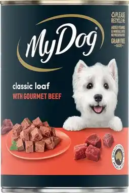 IGA My Dog Wet Dog Food Selected Varieties offer