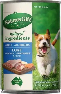 IGA Nature’s Gift Wet Dog Food Selected Varieties offer