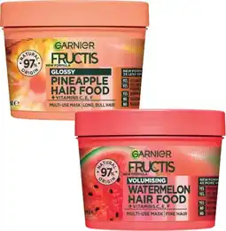 Coles Garnier Fructis Hair Food offer