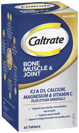 Coles NEW Caltrate Bone Muscle & Joint Tablets offer